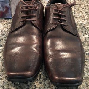 Aldo brown dress shoes 8.5